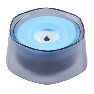 Fresh Fab Finds No Spill Dog Cat Water Bowl Spill Proof Slow Water Feeder 47.35oz Pet Water Dispenser Travel Dog Bowl for Dogs/Cats/Pets